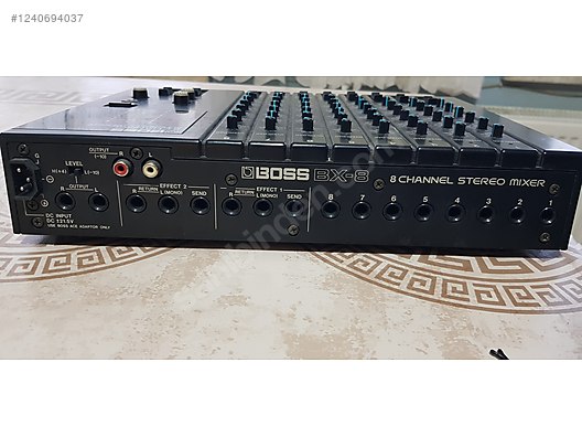 BOSS BX-8 8 kanal stereo analog mikser. sahibinden.comda - 1240694037
