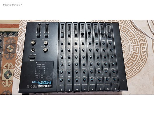 BOSS BX-8 8 kanal stereo analog mikser. sahibinden.comda - 1240694037