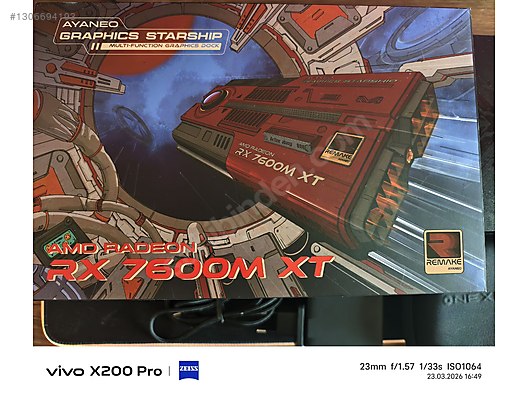 onexplayer X1 mini + ayaneo Starship 7600xt 8gb ddr5 egpu