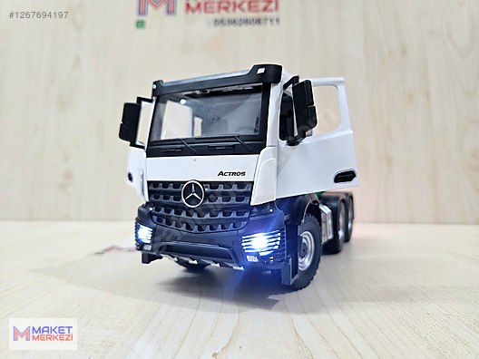 Mercedes-Benz Actros RCトラック　新品未開封　当時品 1/24 turuncu MERCEDES ACTROS 6x4 ÇEKİCİ MAKETİ on sahibinden.com