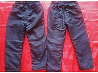 4 yaş çocuk içi welsoftlu cepli kışlık pantolon