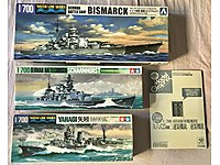 TAMİYA,AOSHİMA 1/700 MAKET SAVAŞ GEMİLERİ SERİSİ #1224694329