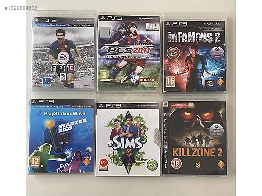 Orginal az kullanılmış ps3 çok temiz on sahibinden.com - 1329694636