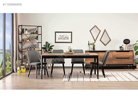 Yemek Odası Takımı / Sıfır.. Masif Mdf Milano Yemek Odası Takımı ...
