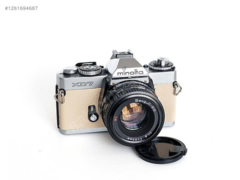 35mm Filmli SLR / Minolta / Minolta XD7 Bakımı Yapıldı - Canon AE1