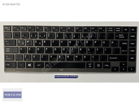 TOSHİBA PORTEGE Z930 Z930-171 KLAVYE sahibinden.comda - 1291694735