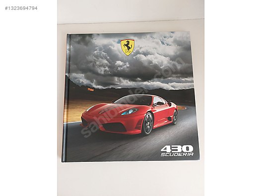 Ferrari f430 Scuderia,Hardcover Katalog Kitap sahibinden.comda