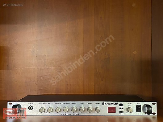 Tech 21 SansAmp PSA-1.1 Gitar PreAmp Rack Sistem on sahibinden.com
