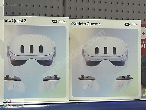 META QUEST 3 512 GB 4K -SIFIR-TÜRKÇE-HEMEN TESLİM-KONSOLPARK