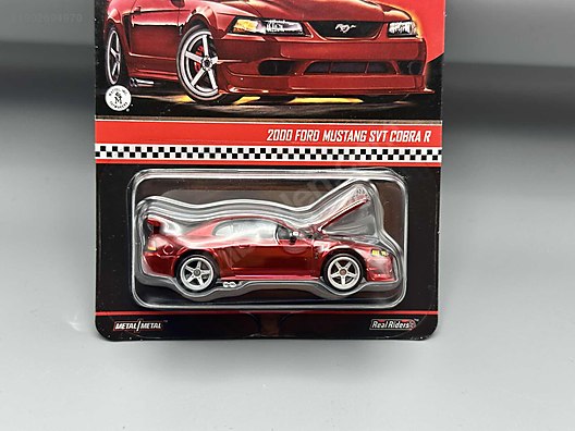 HOTWHEELS RLC 2000 FORT MUSTANG SVT COBRA R RED LİNE KAMPANYA on
