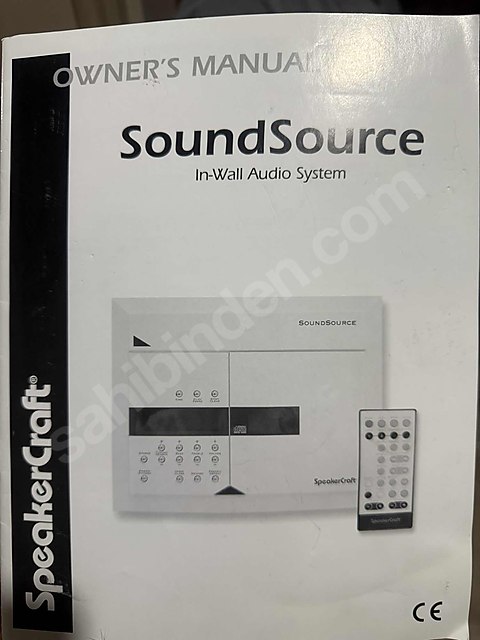 Sıfır Speakercraft Sound source (Duvar içi montelenebilir