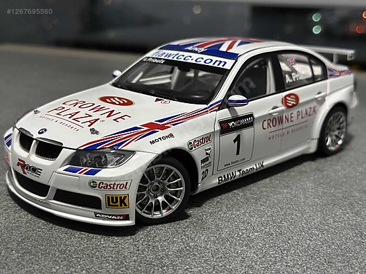 Autoart BMW 320si WTCC 2006 #1 Andy Priaulx 1/18 Koleksiyon at
