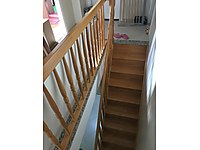 Ahşap Teras merdiveni