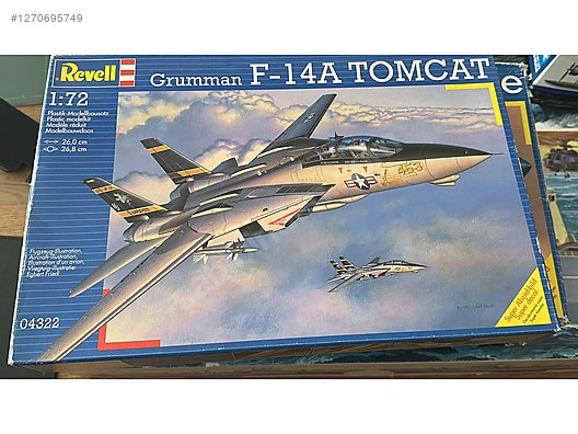 Revell 04322 F-14A Tomcat 1/72 Ölçek - Plastik Hava Aracı Maket