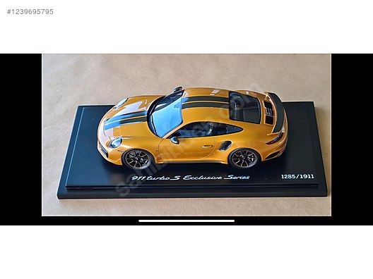1:18 Porsche 911 Turbo S Exclusive Series (991 Serisi), Spark on