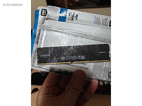 Crucial PRO メモリ16GBx2 DDR5-5600 【中古品】 CRUCIAL PRO 16GB DDR5 5600 MHZ RAM sahibinden.comda - 1321696030