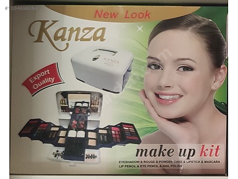 KANZA MAKYAJ SETİ SIFIR KUTULU FAR + RUJ + ALLIK + PUDRA MASKARA