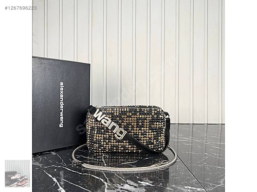 Alexander Wang Heiress Rhinestone Pouch İthal Ürün - Alexander