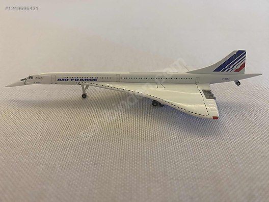 エールフランス　Air France Concorde Herpa 1/500 1/500 Herpa Diecast Model Yolcu Uçağı - 1249696431