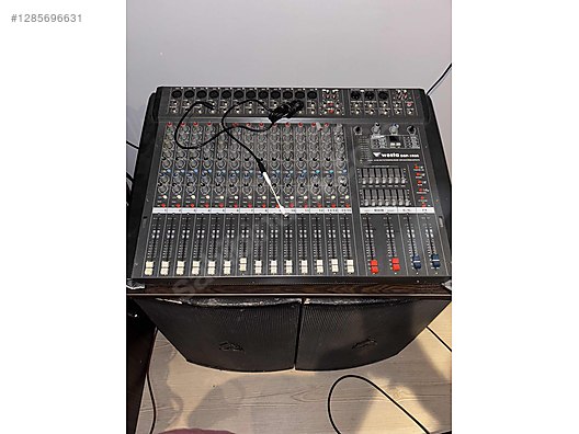 【定番】Muchmore製POWERMASTER WE2EVO中古 Westa DSP-1600 U 12 Kanal 2X450 W Power Mikser on sahibinden.com