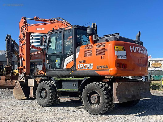 DAMRA MAKİNADAN 2530 SAATTE HITACHİ ZX180W 2024 MODEL BAKIMLI