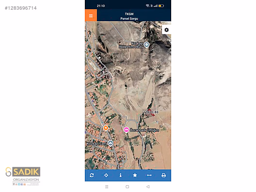 KOZKAYI DA 697 M² TARLA SATILIK #1283696714