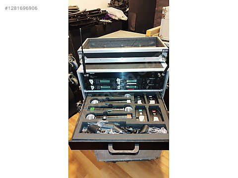 SHURE UR2 4'LÜ TELSİZ MİKROFON SETİ (HARD CASE'Lİ) sahibinden