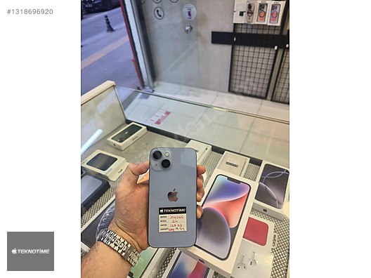 Apple / iPhone 14 / İPHONE 14 TR TERTEMİZ TAMİR GÖRMEMİŞ ŞOKK