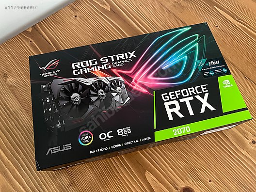 ASUS GeForce ROG STRIX RTX 2070 OC 8gb GPU Ekran Kart Asus Ekran Kart lanlar sahibinden da 1174696997