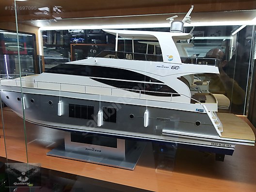 Seaページ 1/40 PRİNCESS 72 FLY BRİDGE SUPER YACHT DEV MAKETİ - Plastik Deniz