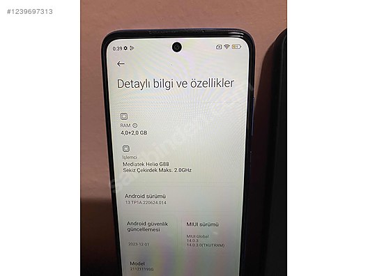 İkinci El ve Sıfır Alışveriş / Cep Telefonu & Aksesuar / Cep Telefonu / Xiaomi / Redmi 10 2022