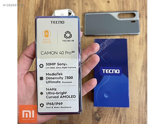 İkinci El ve Sıfır Alışveriş / Cep Telefonu & Aksesuar / Cep Telefonu / Tecno / Camon 40 Pro 5G