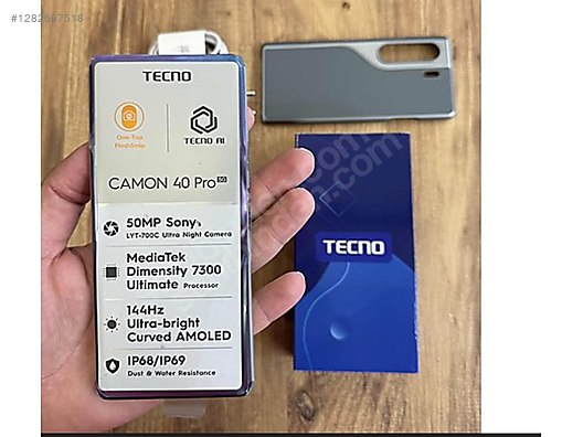 İkinci El ve Sıfır Alışveriş / Cep Telefonu & Aksesuar / Cep Telefonu / Tecno / Camon 40 Pro 5G