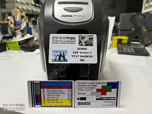 三枝購入ページ Yazıcı / ZEBRA ZXP 3 PLASTiK KART YAZICI ÇİFT TARAFLI ZXP3
