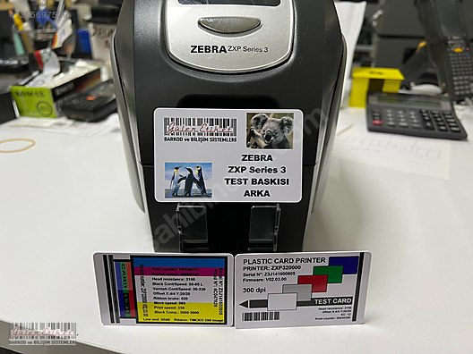 Printers / ZEBRA ZXP 3 PLASTiK KART YAZICI ÇİFT TARAFLI ZXP3 on