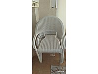 5 adet balkon bahce sandalyesi