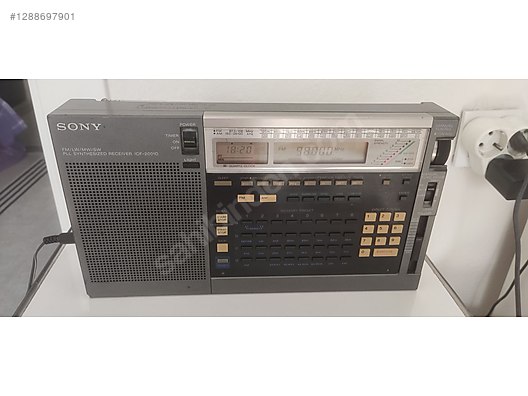SONY ICF 2001D コレクション品　キレイです Sony Dijital Portatif Radyo - SONY ICF-2001D RADYO - 1288697901