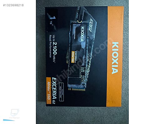 KIOXIA 1TB EXCERIA G2 NVMe M.2 SSD (2100MB Okuma/1700MBYazma