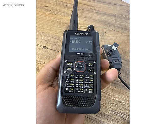 J*.様 KENWOOD TH-D74 Kenwood th d74 maykla birlikte(lisansız) on sahibinden.com