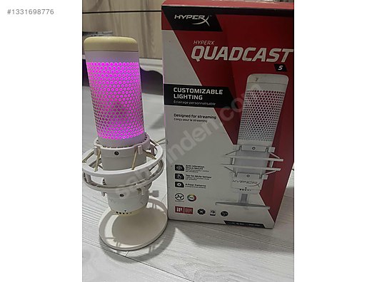 HyperX Quadcast S Beyaz Mikrofon sahibinden.comda - 1331698776