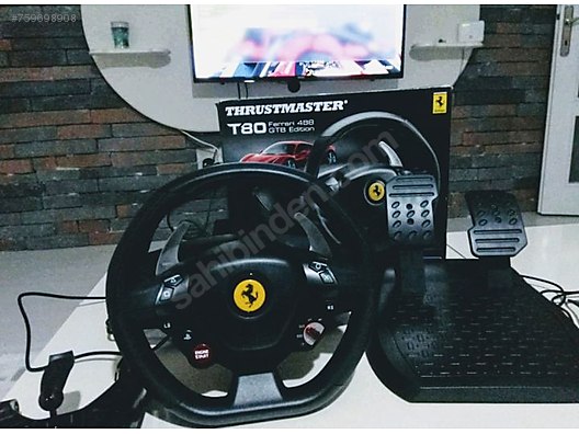 Ps4 Thrustmaster T80 Ferrari 488 Gtb Edition At Sahibinden