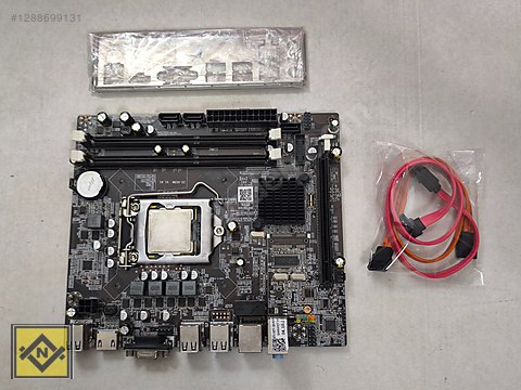 TURBOX ZX H55M V1.41 1156 SOKET 1.NESİL ANAKART + İ5 650 İŞLEMCİ