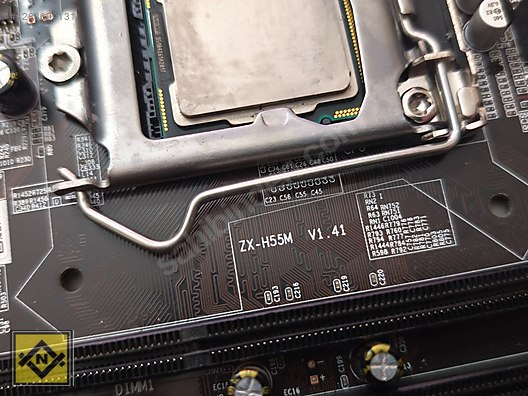 TURBOX ZX H55M V1.41 1156 SOKET 1.NESİL ANAKART + İ5 650 İŞLEMCİ