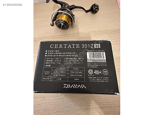Olta Makinesi / Daiwa Certate 3012H sahibinden.comda - 1280699386