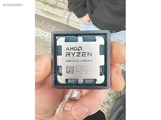 Ryzen 7 7800x3D Temiz İşlemci sahibinden.comda - 1300699801