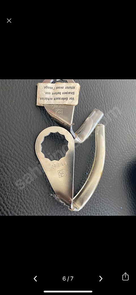 Fein oto cam silikon kesme makinesi bıçağı