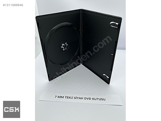 7MM TEKLİ SİYAH DVD KUTUSU on sahibinden.com - 1311699946