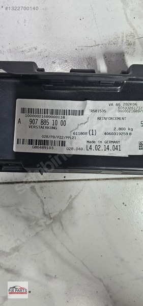 Mercedes – Benz Sprinter Tampon Braketi (Arka)