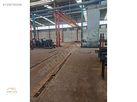 ORGANİZE SANAYİDE VİNÇLİ KİRALIK İŞYERİ DEPO