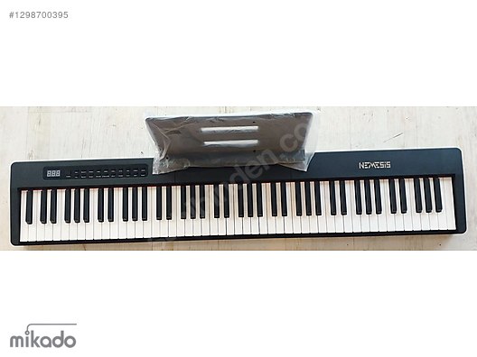 GEM NEMESİS TAŞINABİLİR 88 TUŞLU ŞARJLI STAGE MODEL PİYANO BT on